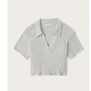 Abercrombie Cozy Rib Polo New with Tags Size XS